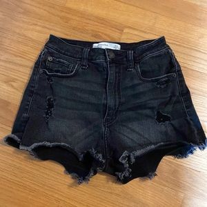 ABERCROMBIE & FITCH Curve Love Mid Rise Shorts